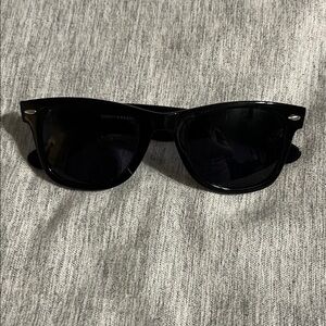 Lucky Brand Black Wayfarer Sunglasses